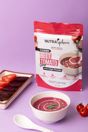 Beet & Tomato Antioxidant High Protein Soup
